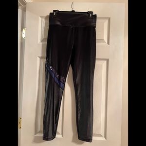 NWOT Sexy Shiny Black Leggings